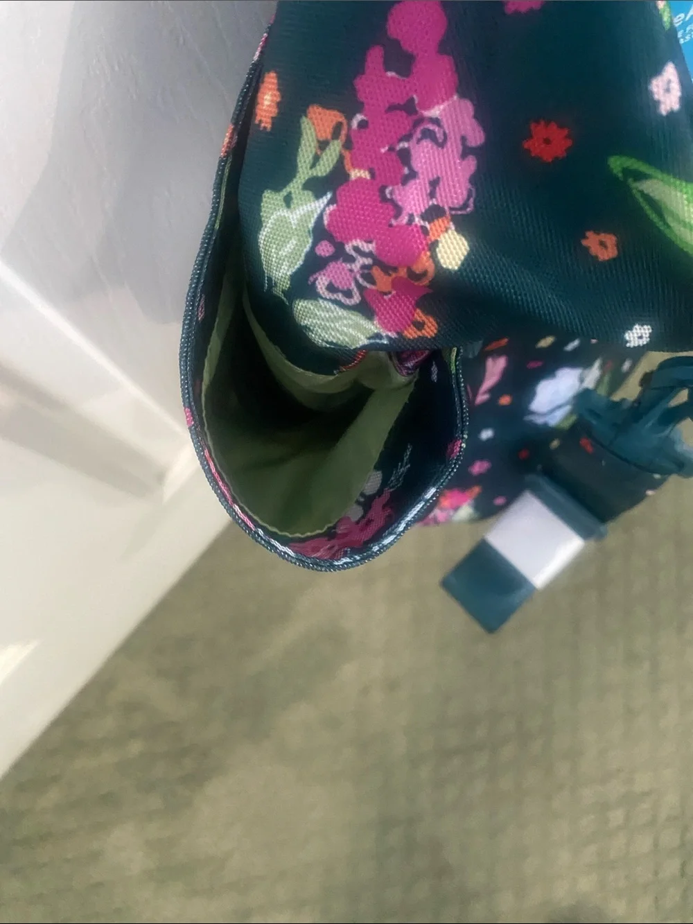 Vera Bradley ReActive Tote - “Hope Blooms Teal”
